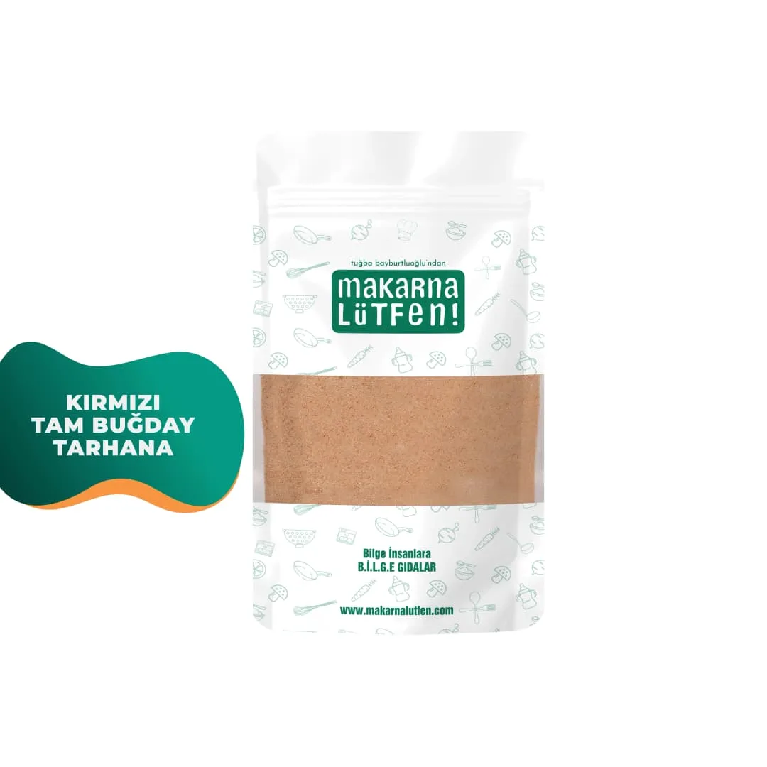 Makarna Lütfen Kırmızı Tam Buğday Tarhana (1 Yaş - 200)