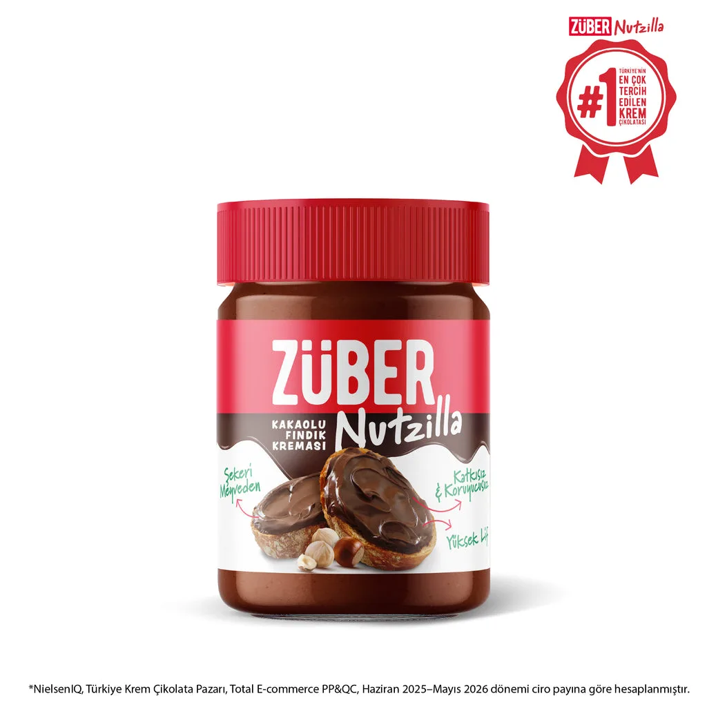 ZÜBER FINDIK KREMASI 350GR KAKAOLU