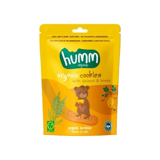 Humm Organik Kinoalı Ballı Kurabiye 55
