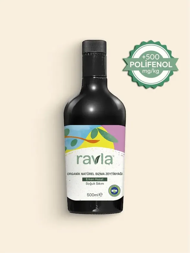 Ravla Kids Organik Erken Hasat Zeytinyağı 500 ml