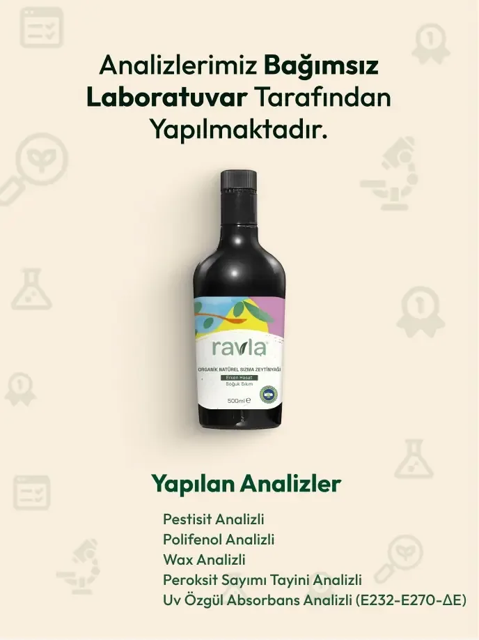 Ravla Kids Organik Erken Hasat Zeytinyağı 500 ml