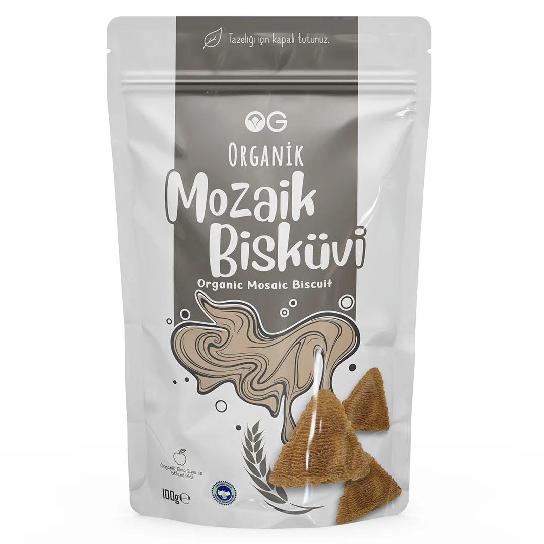 OG Natural Organik Mozaik Bisküvi 100