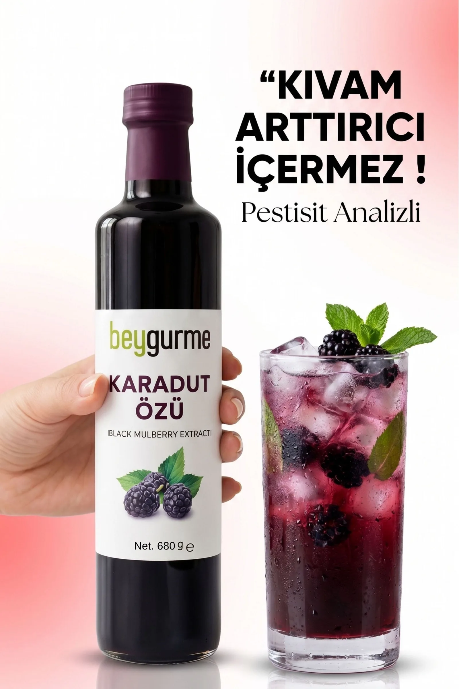 Beyorganik Karadut Özü
