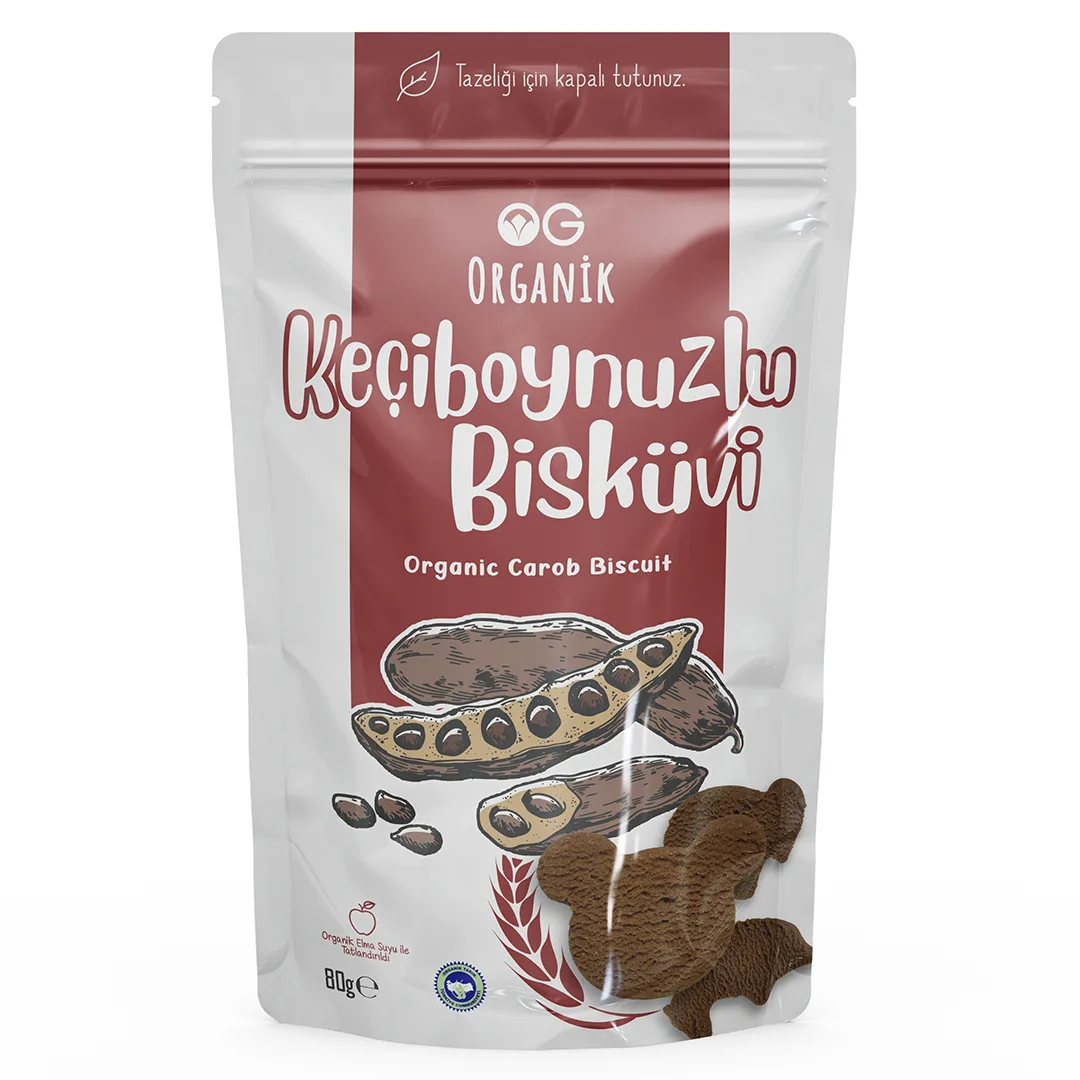 OG natural Organik Keçiboynuzlu Bisküvi 80