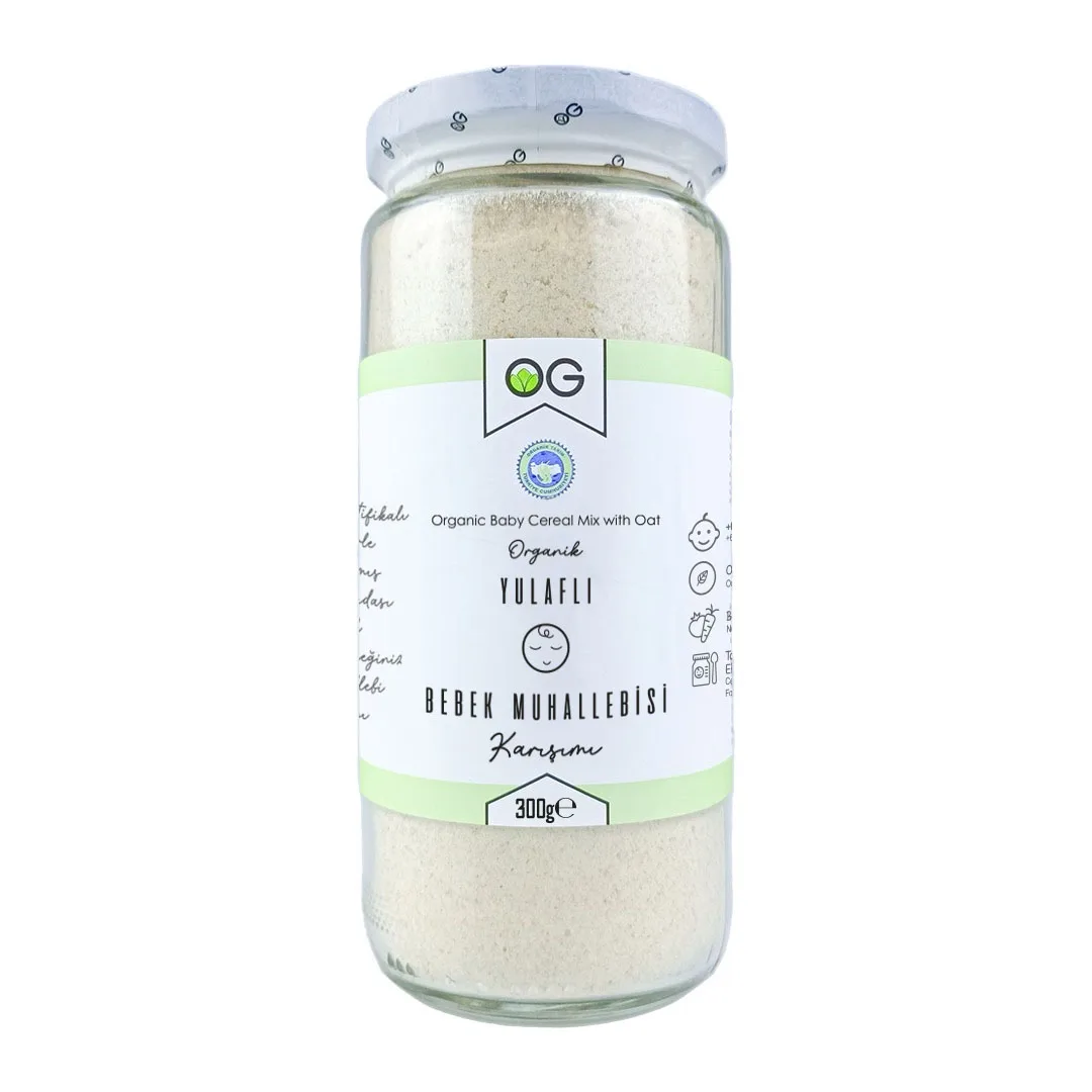 OG Organik Yulaflı Bebek Muhallebisi Karışımı 300 G