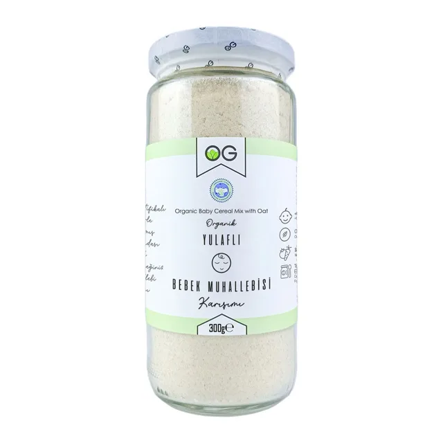 OG Organik Yulaflı Bebek Muhallebisi Karışımı 300 G
