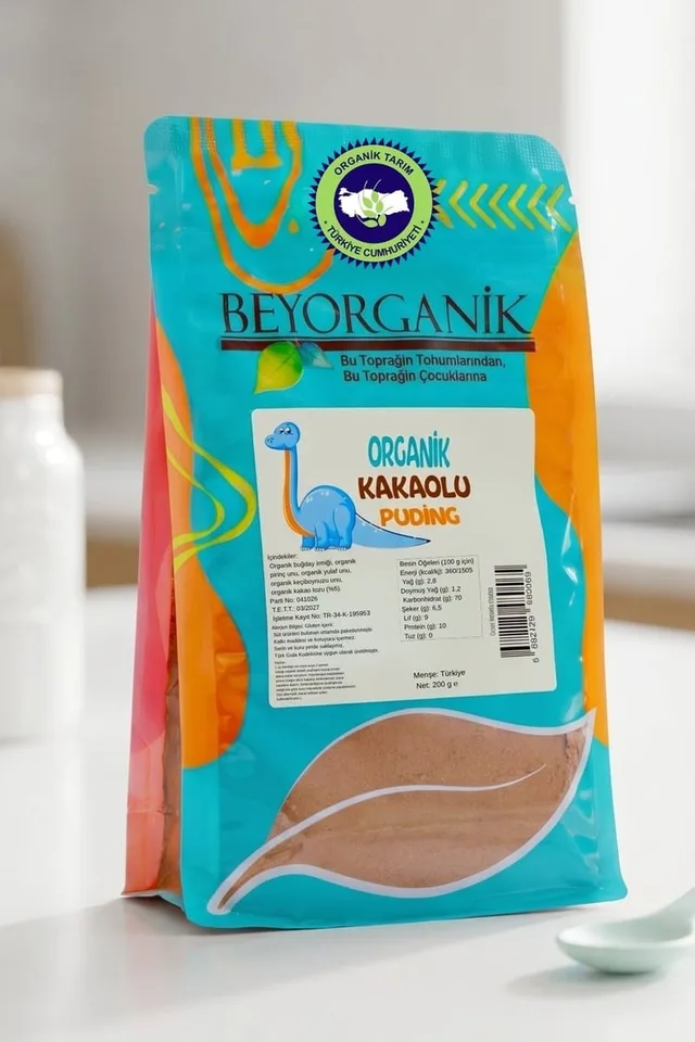 Beyorganik Organik Kakaolu Puding