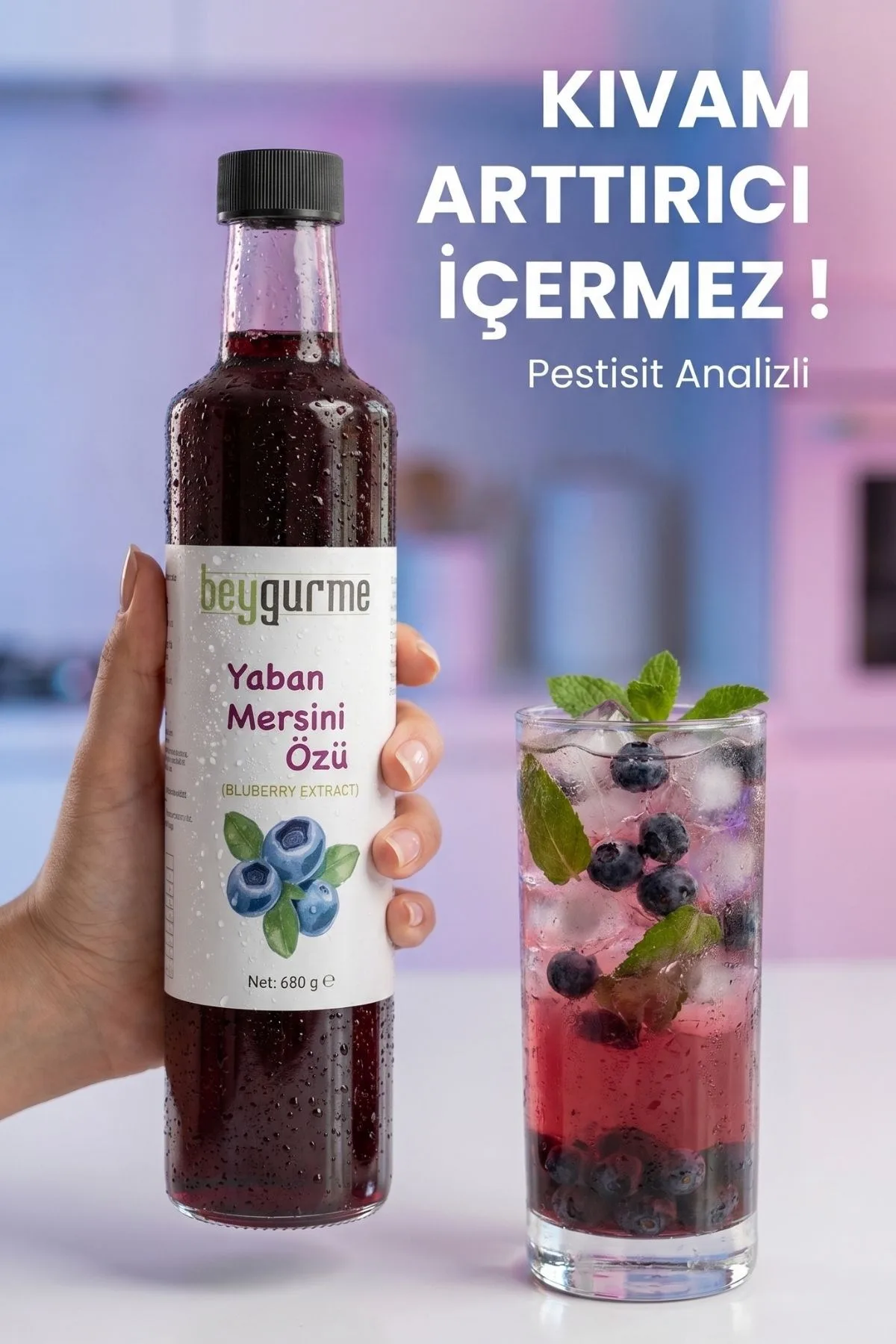 Beyorganik Yaban Mersini Özü