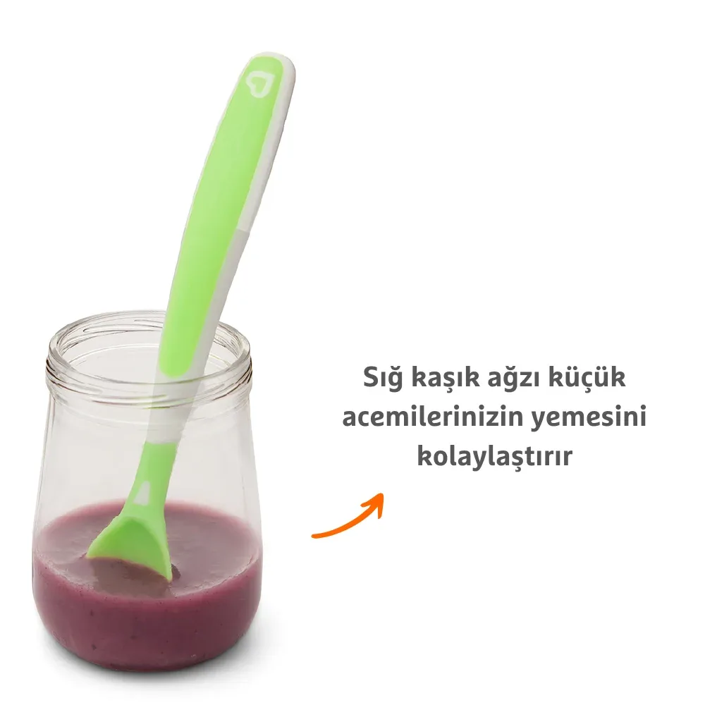 Munchkin Yumuşak Uçlu Renkli Bebek Kaşıkları 6'lı Set 3 Ay+
