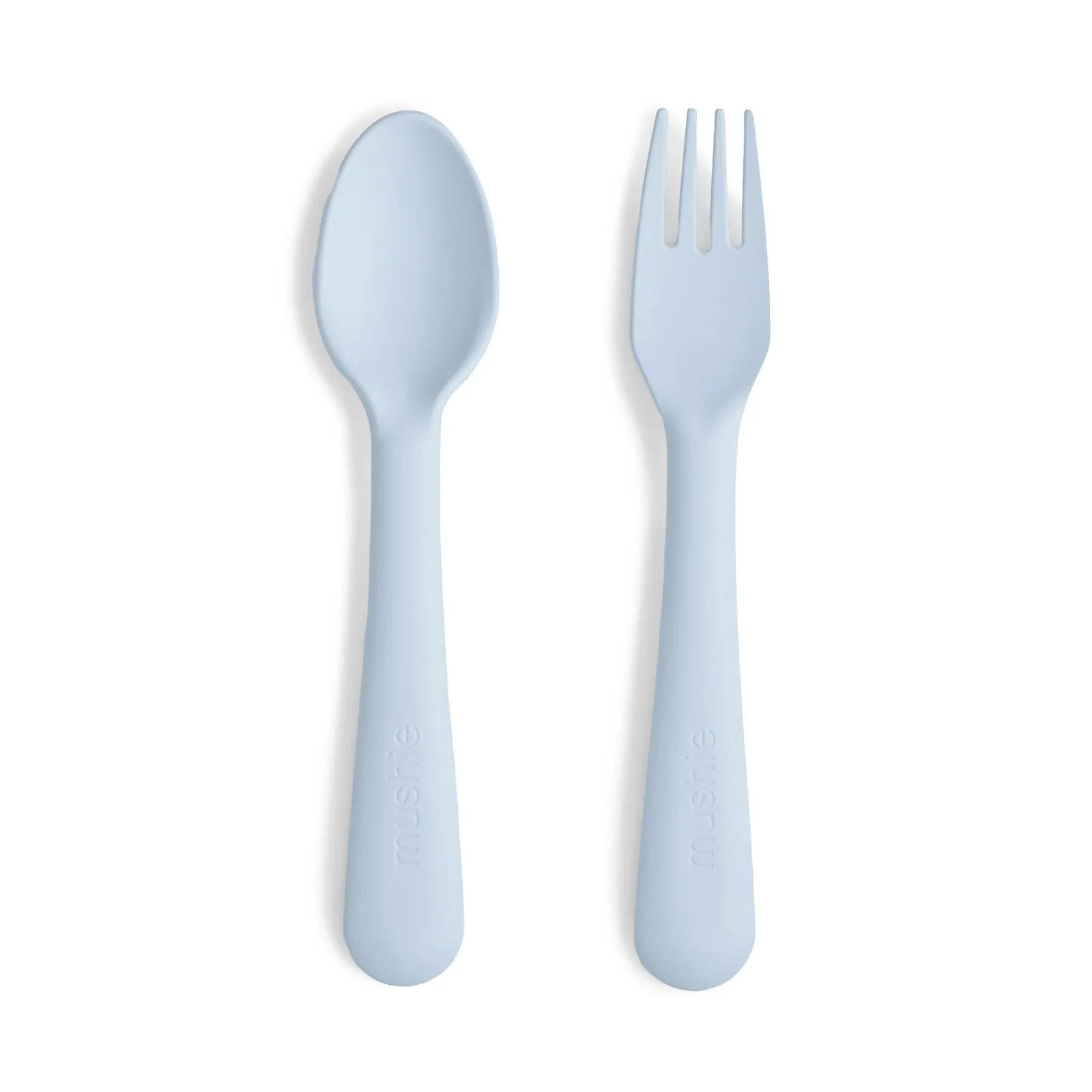 Mushie Çatal Kaşık Seti - Powder Blue