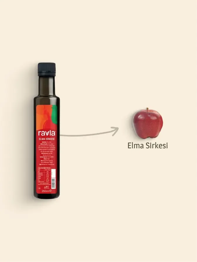 Ravla Elma Sirkesi 250 ml