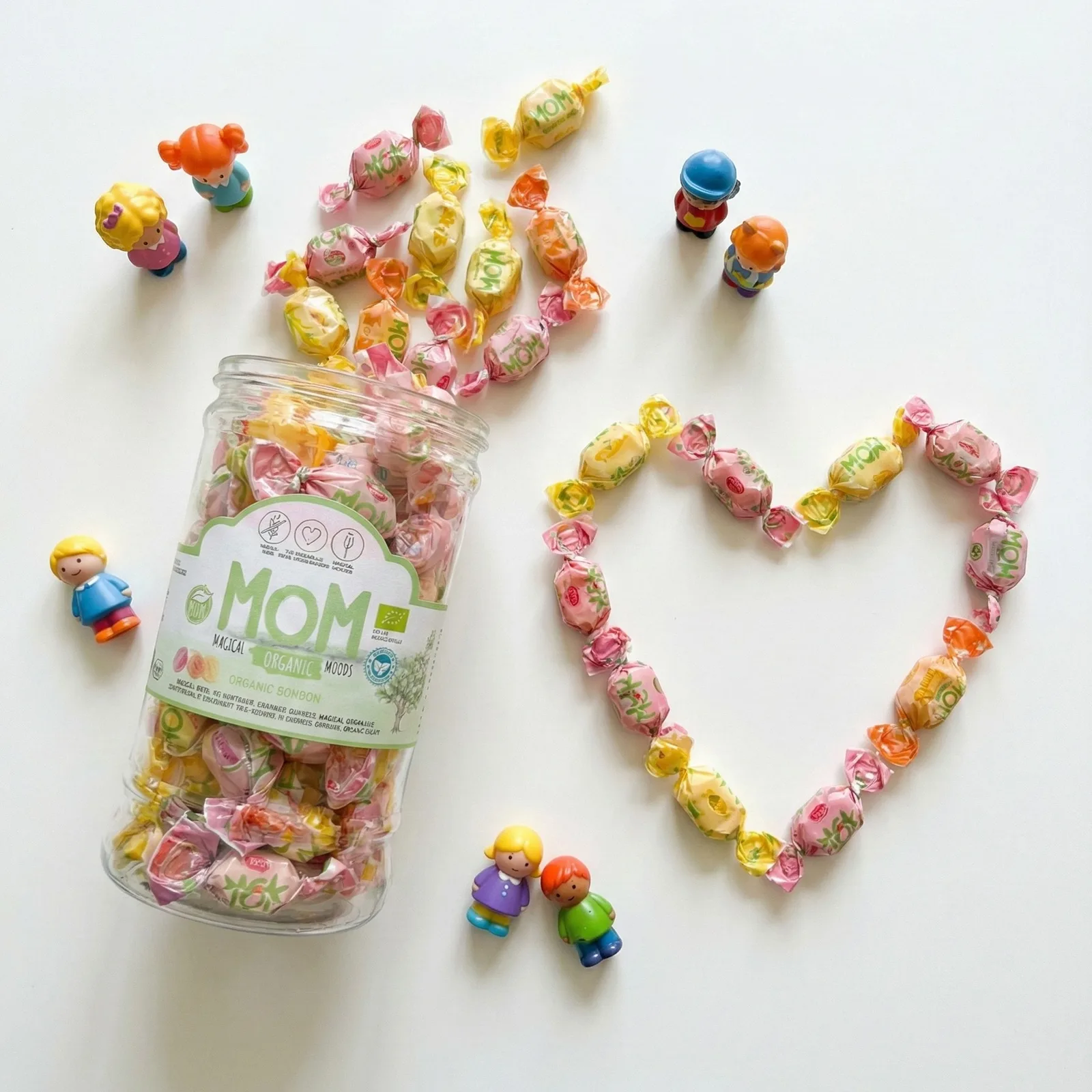 Mom Organik Bonbon Nostaljik Kavanoz