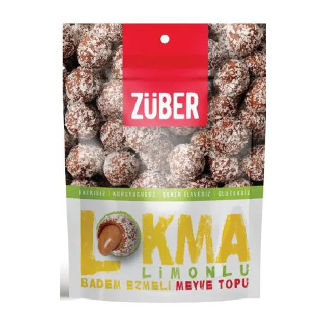 Züber Lokma Limonlu Badem Ezmeli 96 GR