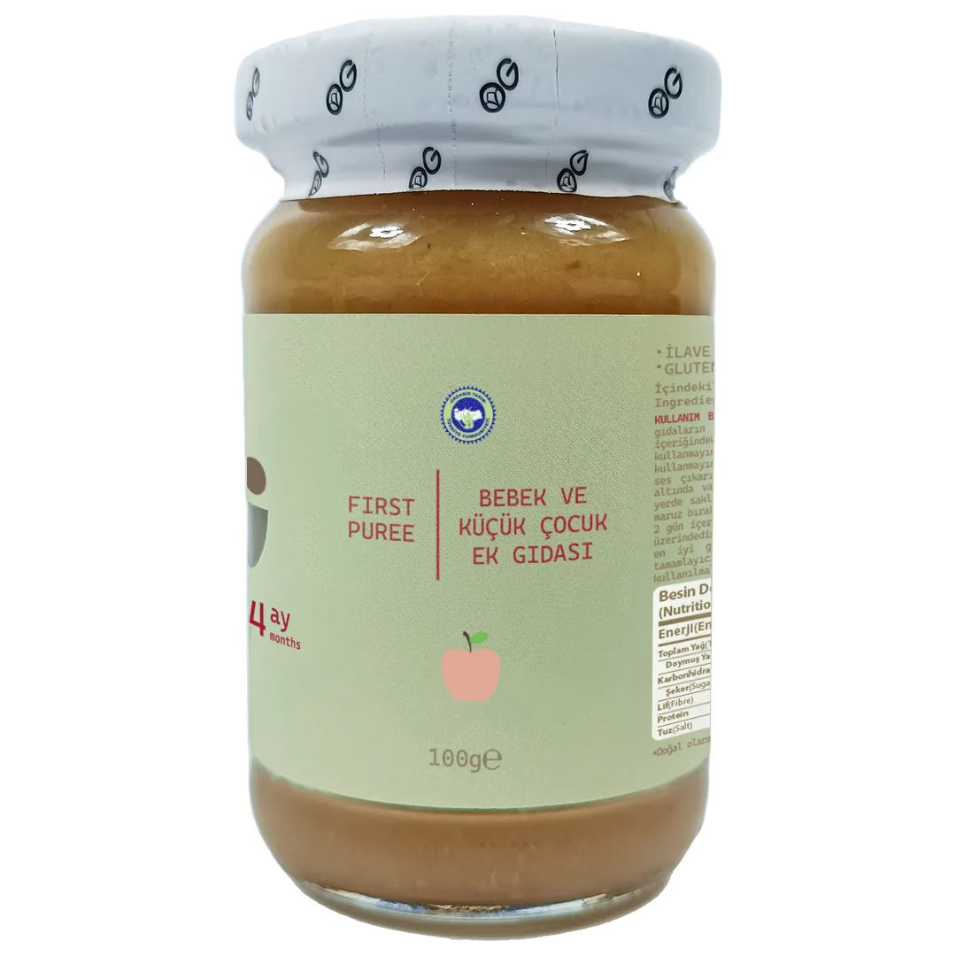 OG Organik Elma Püresi 100 G