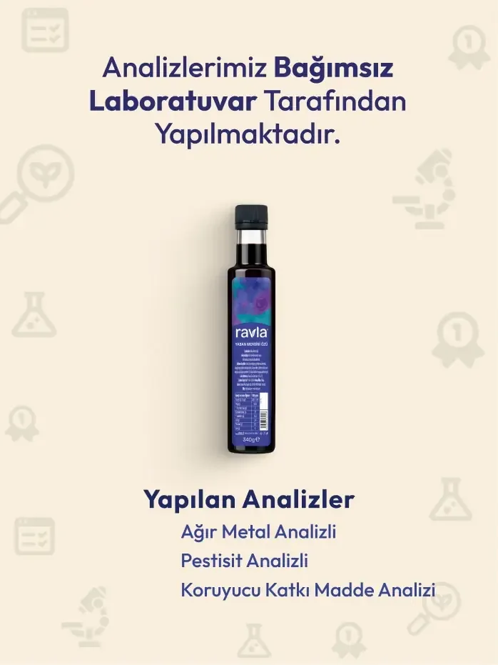 Ravla Yaban Mersini Özü 340 gram