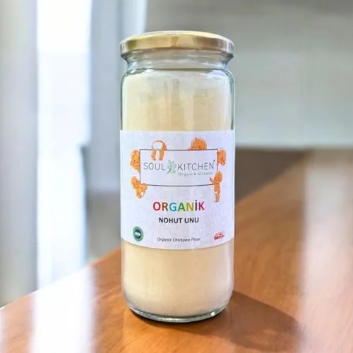 Soul Kitchen organik nohut unu 250 g cam kavanoz