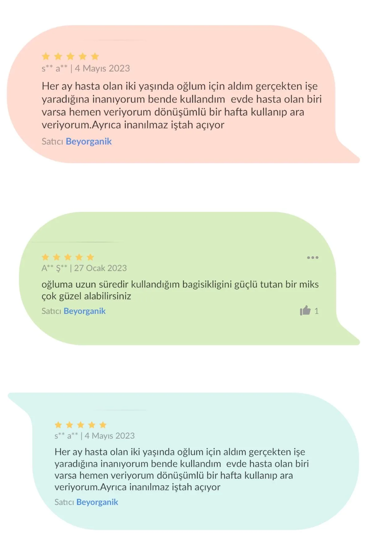 Beyorganik Organik Bey Mor Mix