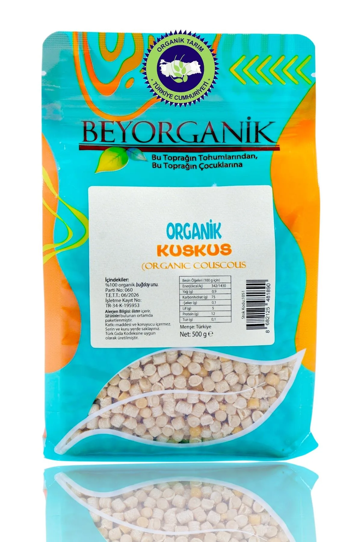 Beyorganik Organik Kuskus 500