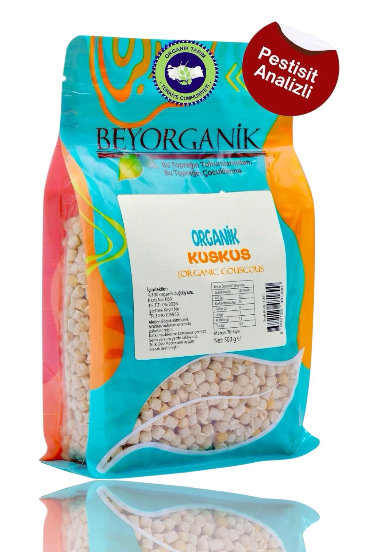 Beyorganik Organik Kuskus 500