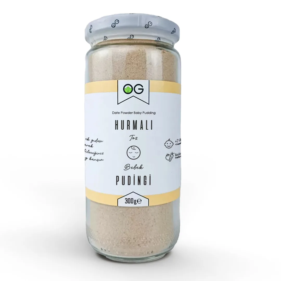 OG Natural Hurmalı Bebek Pudingi 300 gr 12-24 Ay