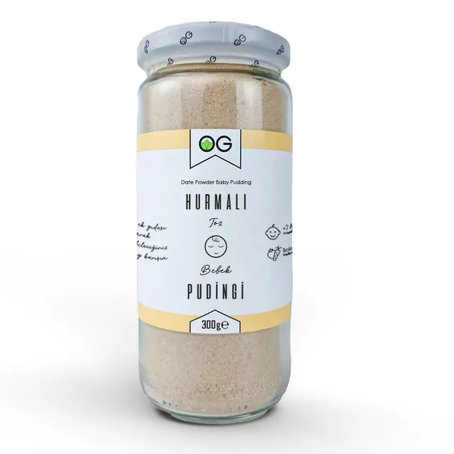 OG Natural Hurmalı Bebek Pudingi 300 gr 12-24 Ay