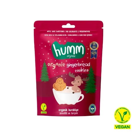 Humm Organik Zencefilli Tarçınlı Kurabiye 55 g
