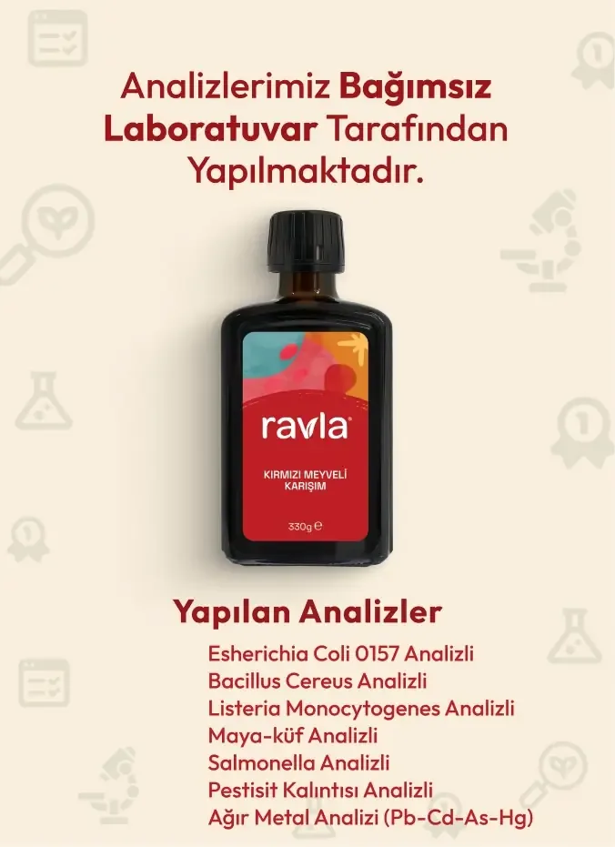 Ravla Kırmızı Meyveli Karışım 330 gram