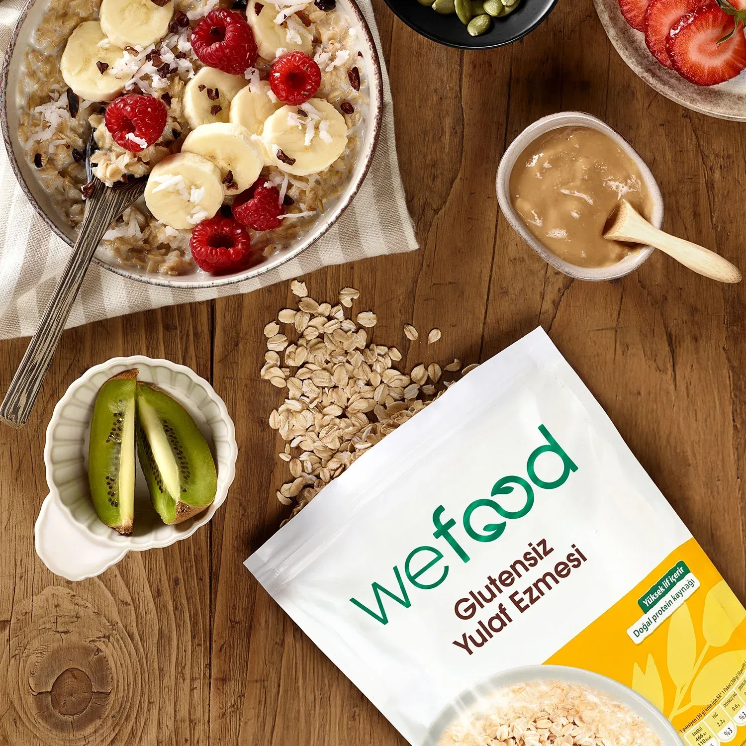 Wefood Glutensiz Yulaf Ezmesi 300 g