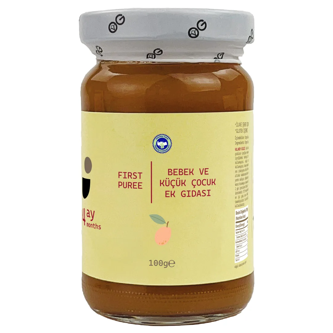 OG Natural Organik Kayısı Püresi 100 G 4