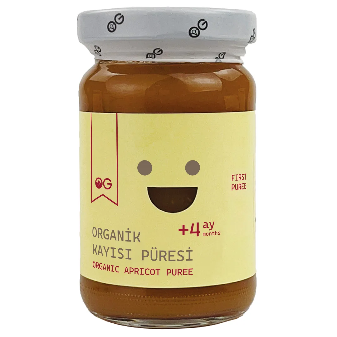 OG Natural Organik Kayısı Püresi 100 G 4