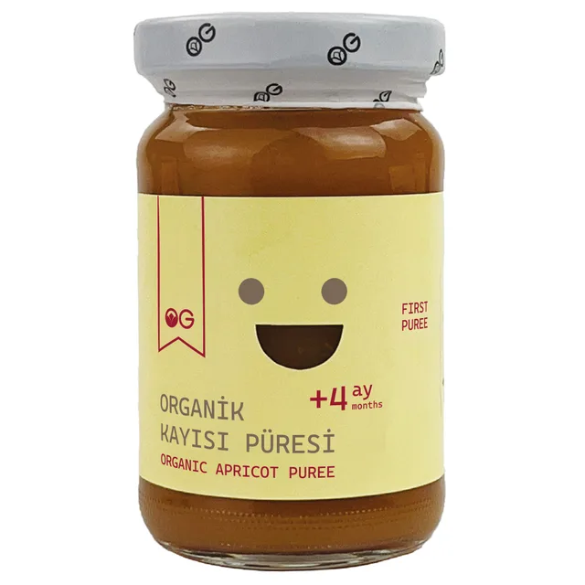 OG Natural Organik Kayısı Püresi 100 G 4