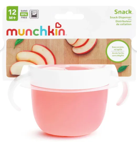 Munchkin Atıştırmalık Kabı Güvenli Kapatılabilir