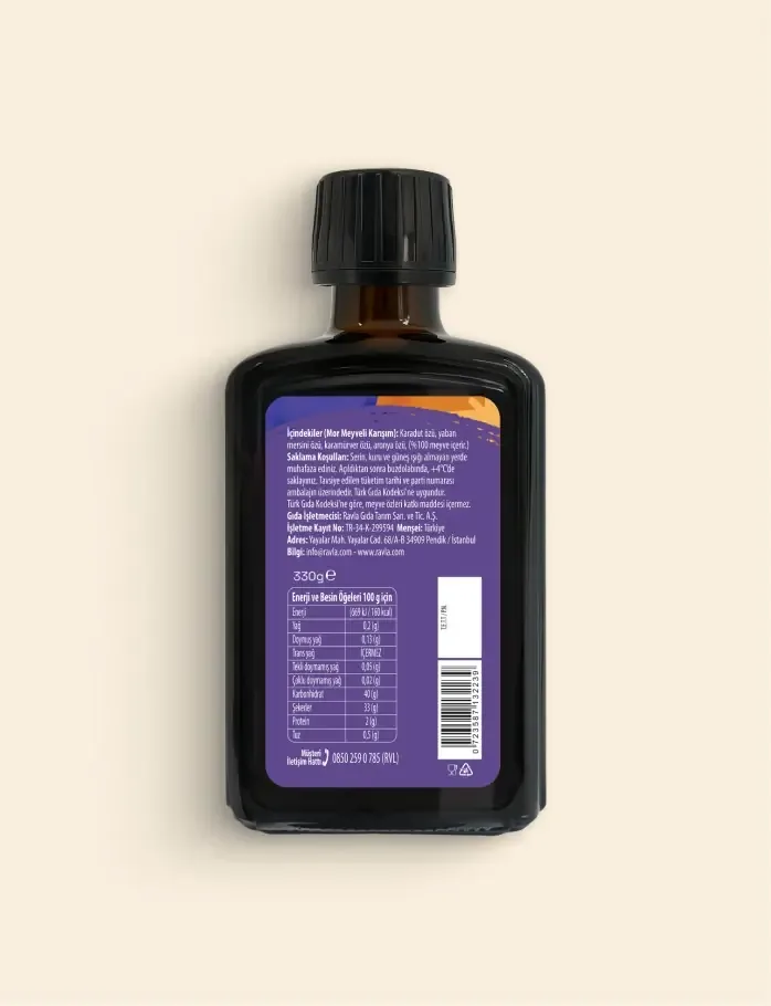 Ravla Mor Meyveli Karışım 330 gram