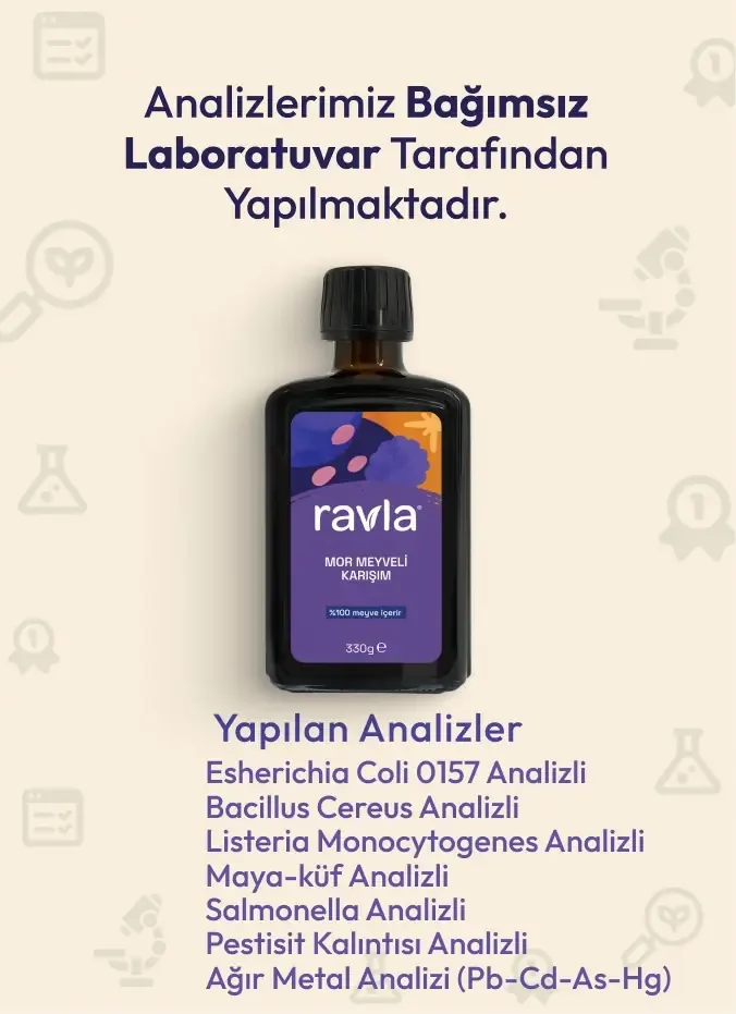 Ravla Mor Meyveli Karışım 330 gram