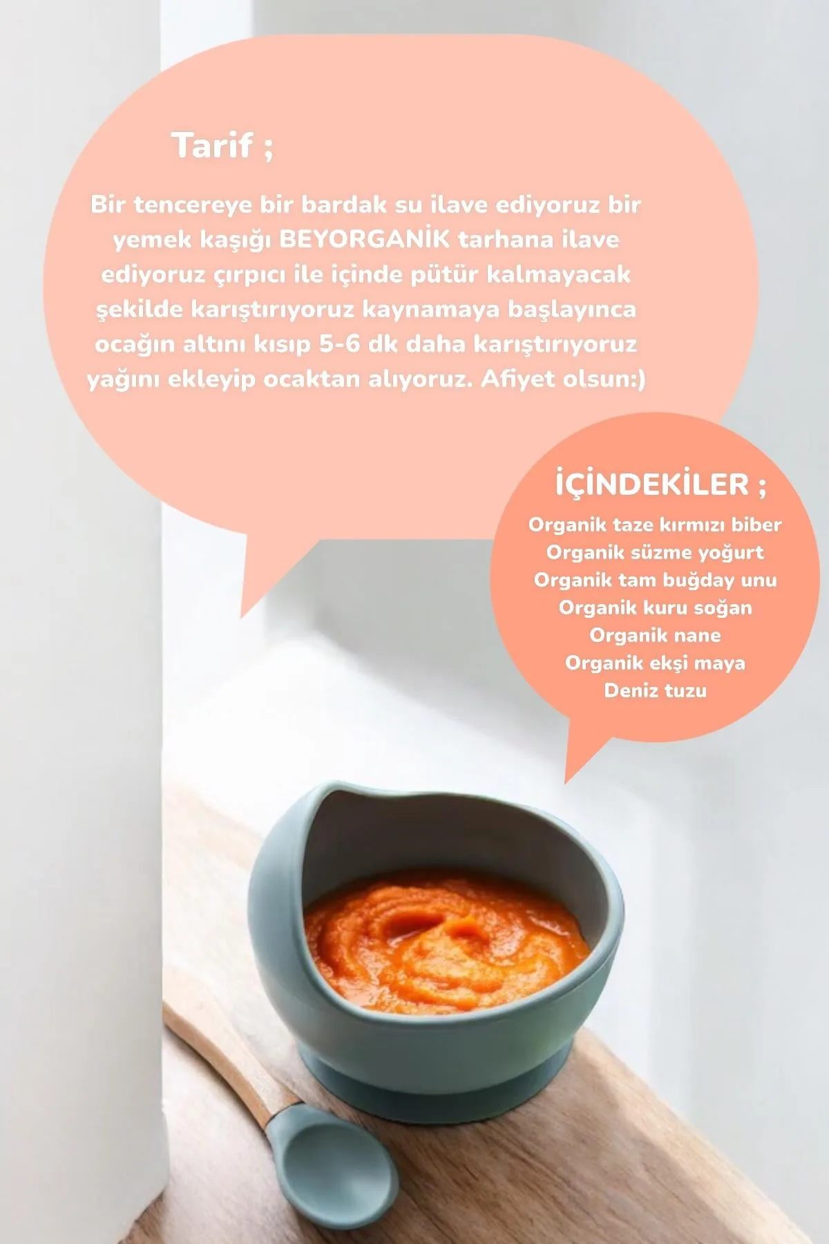 Beyorganik Organik Tarhana