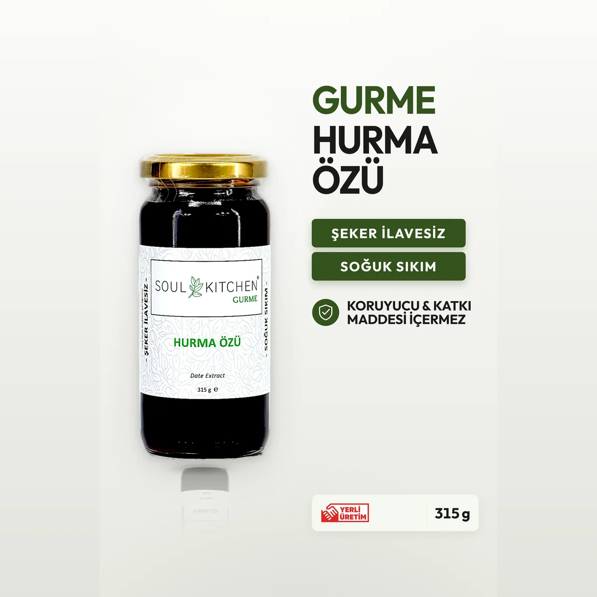 Soul Kitchen Gurme Hurma Özü 315 GR