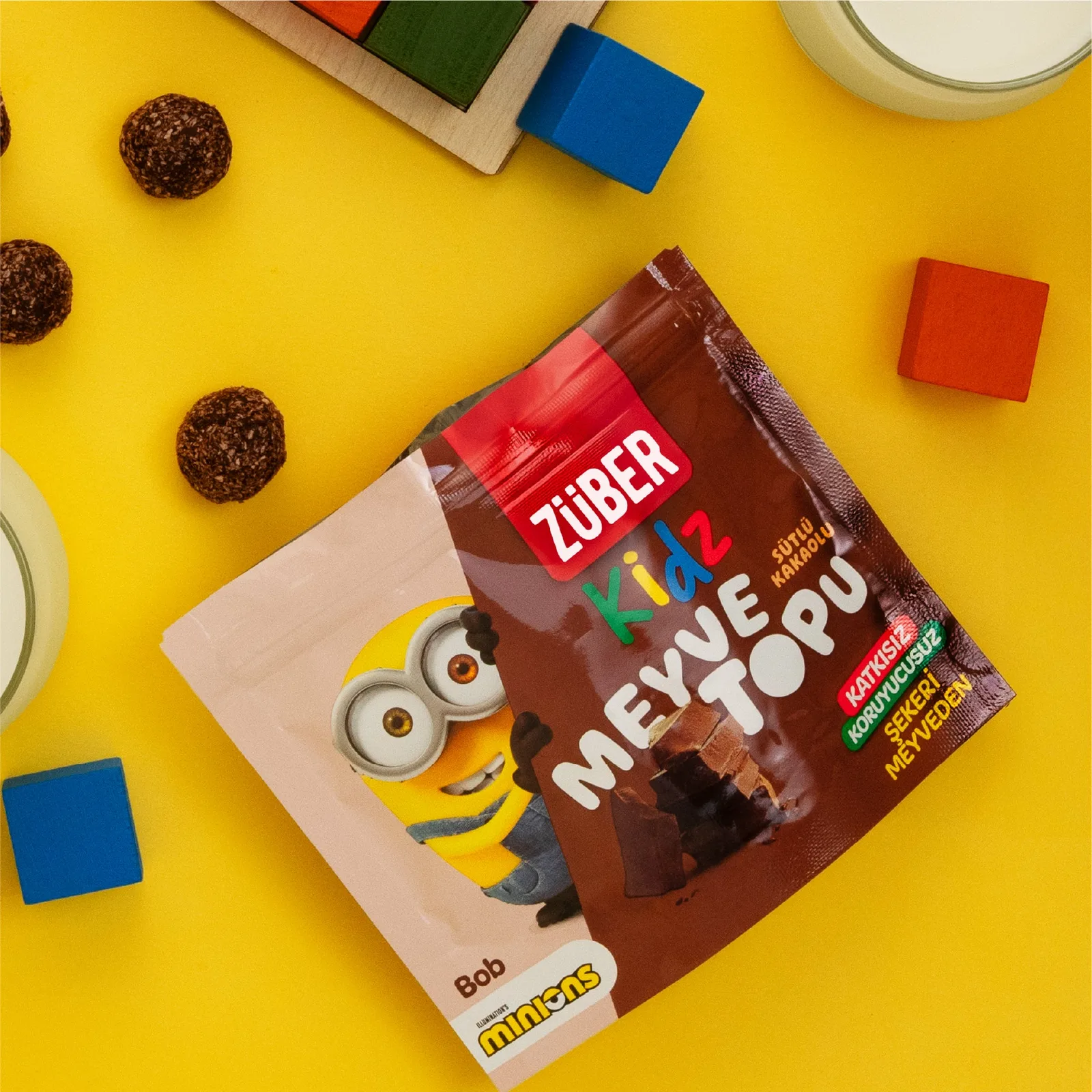 Züber Kidz Meyve Topu Sütlü Kakao